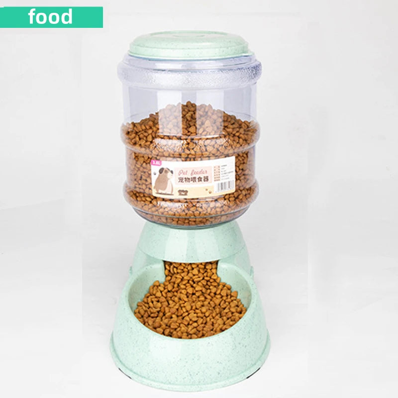 Large Capacity Pet comedero gato Dog Automatic Water Dispenser Cat accessories Feeder Bowl Pet Feeding Drinker Watering supplies