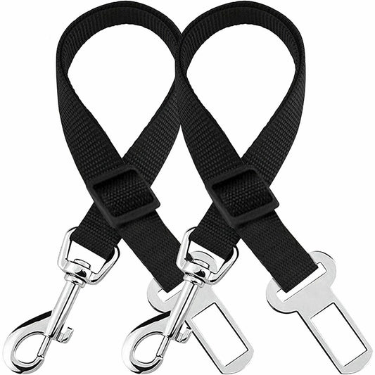 2 Pack Cat DOG PET Safety Seatbelt Car Vehicle Seat Belt Adjustable