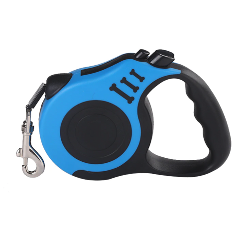 16.5FT Automatic Retractable Dog Leash Pet Collar Automatic Walking