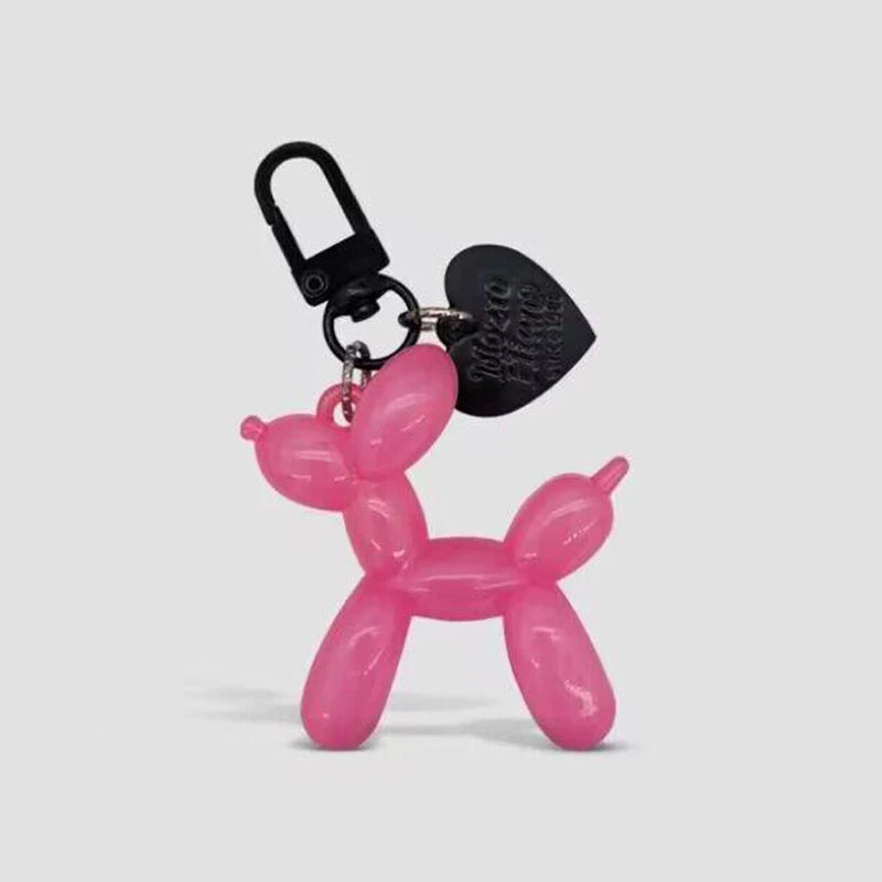 Y2K Balloon Dog Keychain Models for Girls Sweet Ins Style Balloon Dog Phone Chain Key Buckle Accessories Bag Pendant Toys New